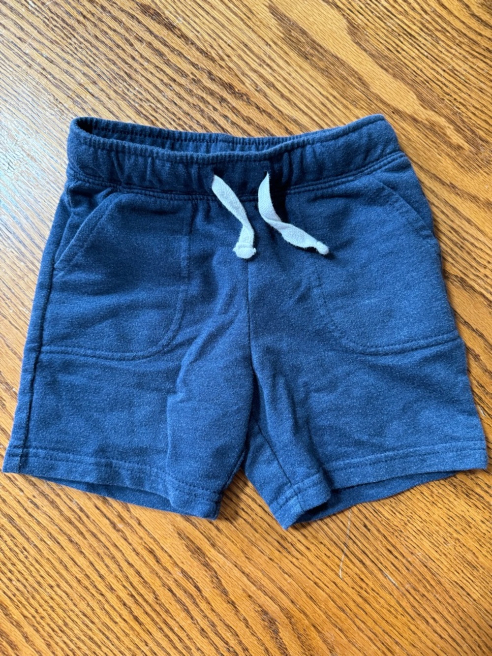 3t toddler boy Kids Navy Blue Drawstring Knit Shorts Cat & Jack
